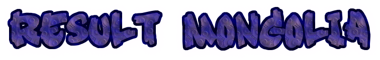 Result Mongolia